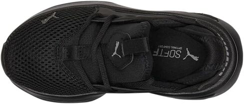PUMA Soft Enzo Evo Sneaker, Black-Castlerock, 13.5 US Unisex Little Kid in Saudi Arabia