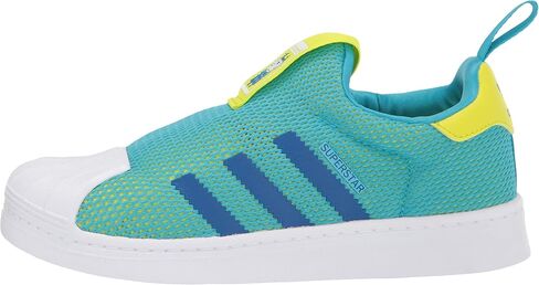 adidas Originals Superstar 360 Sneaker, Vivid Red/White/Black I, 3 US Unisex Little Kid in Saudi Arabia