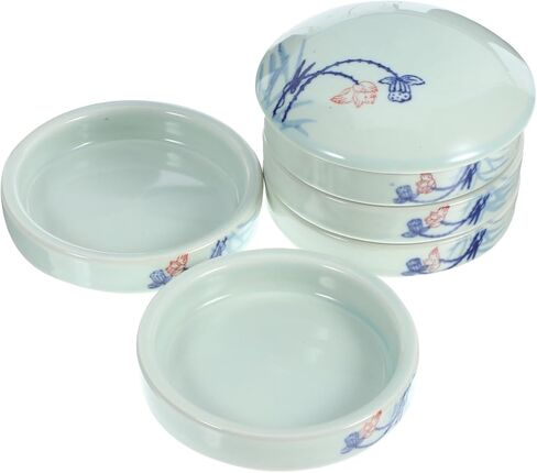 لوحة خلط بالألوان المائية السيراميك للفنانين ناعمة من الخزف الخزفي ألواح خلط ألوان قابلة للتكديس للطلاء بالألوان المائية واستخدام الحرفية in Kuwait