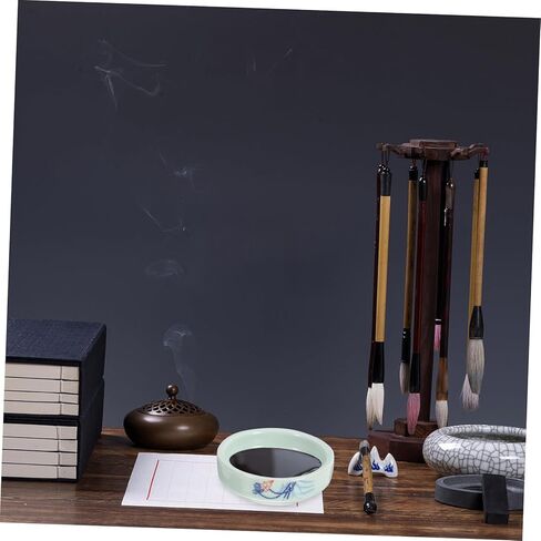 لوحة خلط بالألوان المائية السيراميك للفنانين ناعمة من الخزف الخزفي ألواح خلط ألوان قابلة للتكديس للطلاء بالألوان المائية واستخدام الحرفية in Kuwait