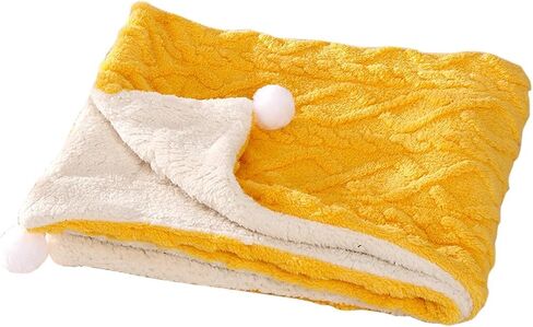 Experience Ultimate with Double-Sided Wool Blanket for Your Furry Companions - for Your Cats and Dogs and Breathable (C) in Saudi Arabia