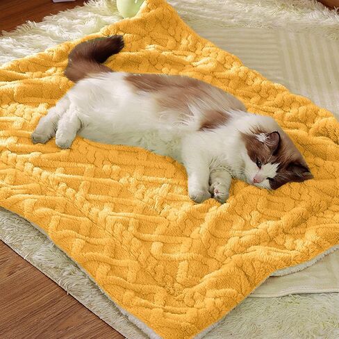 Experience Ultimate with Double-Sided Wool Blanket for Your Furry Companions - for Your Cats and Dogs and Breathable (C) in Saudi Arabia