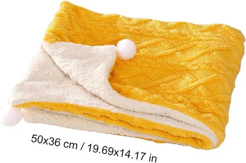 Experience Ultimate with Double-Sided Wool Blanket for Your Furry Companions - for Your Cats and Dogs and Breathable (C) in Saudi Arabia