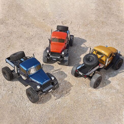 Beezrc Rochobby 1/10 مقياس Atlas 4WD 2.4 جيجا هرتز RC زاحف طريق الشاحن in Kuwait