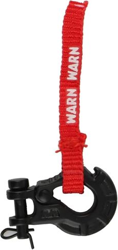 Red RC Metal Trailer Hook Winch Hook with Winch Pull Tag Decoration for 1/10 RC Crawler Car Axial SCX10 TRX4 Parts Vehicle Scale Accessories Vehicle Bodies and Scale Accessories in Saudi Arabia