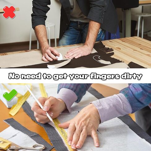 482pcs بيضاء طباشير قلم رصاص أقلام رصاص لخياطة أقلام الرصاص لخياطة النسيج خياطة طباشير ماء الخياطة القابلة للذوبان القلم الرصاص لتصميم قطع خشب الزفاف لاتفاق DIY in Kuwait