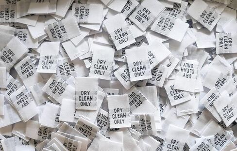 seanlabel.com: 100 PCS ملابس بيضاء للخياطة ملابس الملابس ملابس مغسولة منسوجة. in Saudi Arabia