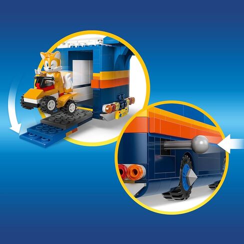 Lego Sonic The Hedgehog Team Sonic Command Truck Building Toy - Play Play Oper Thicure w/5 Torks for Boys & Girls ، Ages 8+ - Toy Building Backs for Kids - Gift Idea لأعياد الميلاد - 77006 in Saudi Arabia
