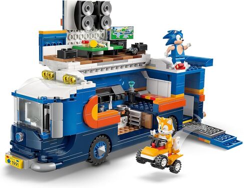 Lego Sonic The Hedgehog Team Sonic Command Truck Building Toy - Play Play Oper Thicure w/5 Torks for Boys & Girls ، Ages 8+ - Toy Building Backs for Kids - Gift Idea لأعياد الميلاد - 77006 in Saudi Arabia