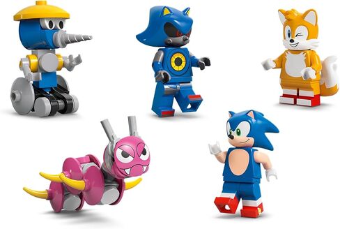Lego Sonic The Hedgehog Team Sonic Command Truck Building Toy - Play Play Oper Thicure w/5 Torks for Boys & Girls ، Ages 8+ - Toy Building Backs for Kids - Gift Idea لأعياد الميلاد - 77006 in Saudi Arabia