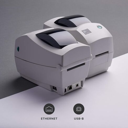 Zebra TLP2824 بالإضافة إلى عرض طباعة طابعة سطح المكتب الحرارية من 2 في USB و Ethernet Port Connectivity 282P-101510-000 in Saudi Arabia