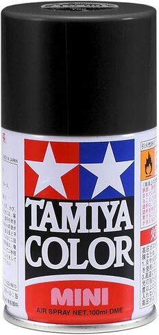 TAMIYA Spray Lacquer TS-6 Matt Black TAM85006 Lacquer Primers & Paints in Saudi Arabia