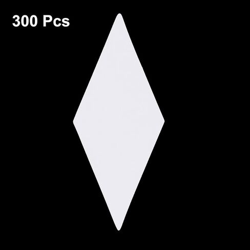 HARFINGTON 300 Count Diamond Paper Piecing Paper for Quilting, 1-Inch 45 Degree Rhombus English Paper Piecing Template, Foundation Paper Pieces Patchwork Supplies for Sewing DIY Craft in Saudi Arabia