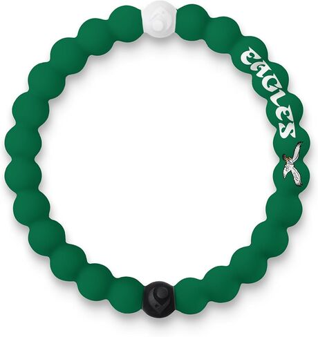 Lokai Silicone Beaded Bracelet for Men & Women, NFL Football Collection - Arizona Cardinals, Small - Silicone Jewelry Fashion Bracelet Slides-On for Comfortable Fit in Saudi Arabia