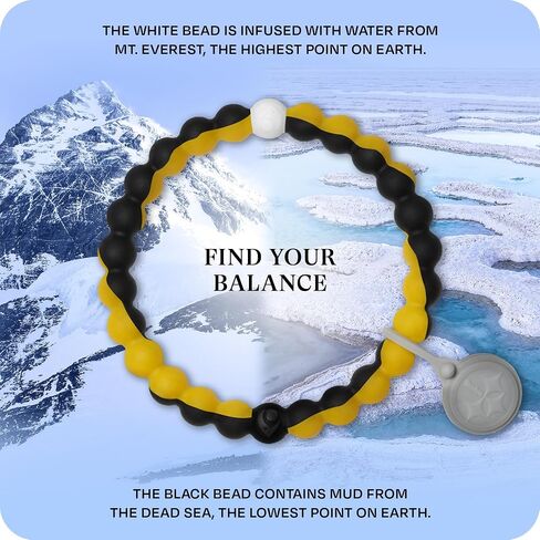 Lokai Silicone Beaded Bracelet for Men & Women, NFL Football Collection - Arizona Cardinals, Small - Silicone Jewelry Fashion Bracelet Slides-On for Comfortable Fit in Saudi Arabia