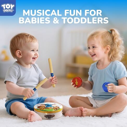 لعبة Toy Life Toddler Musical Instruments for Kids ، ألعاب الأطفال الموسيقية للأطفال الصغار 1-3 ، و Montessori Wooden Toys Percussion Instrument in Saudi Arabia