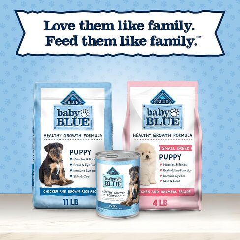 Blue Buffalo Baby Baby Natural Rit Food for Appies ، صيغة نمو صحي مع DHA ، وصفة تركيا والخضروات ، 12.5 أوقية. يستطيع in Saudi Arabia