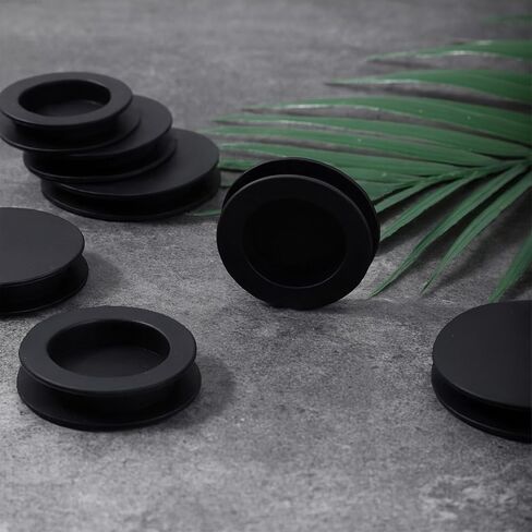 20 Pcs Piggy Bank Hole Plugs 5 Sizes Piggy Bank Stoppers Rubber Plugs Round Banks Stopper Cover Saving Box Plug for Coin Banks Saving Box (Black) in Saudi Arabia