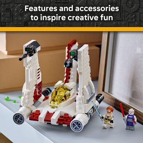 Lego Star Wars: The Clone Wars V -19 Torrent Starfighter Building Toy - Play Play مجموعة للأولاد والبنات ، الأعمار 9+ - طراز Starship Model W/ 3 Minifigures - فكرة هدية لأعياد الميلاد - 75432 in Saudi Arabia