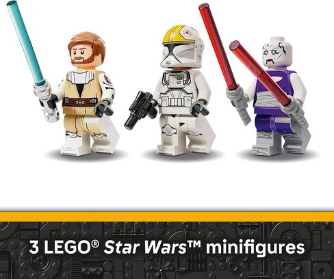 Lego Star Wars: The Clone Wars V -19 Torrent Starfighter Building Toy - Play Play مجموعة للأولاد والبنات ، الأعمار 9+ - طراز Starship Model W/ 3 Minifigures - فكرة هدية لأعياد الميلاد - 75432 in Saudi Arabia