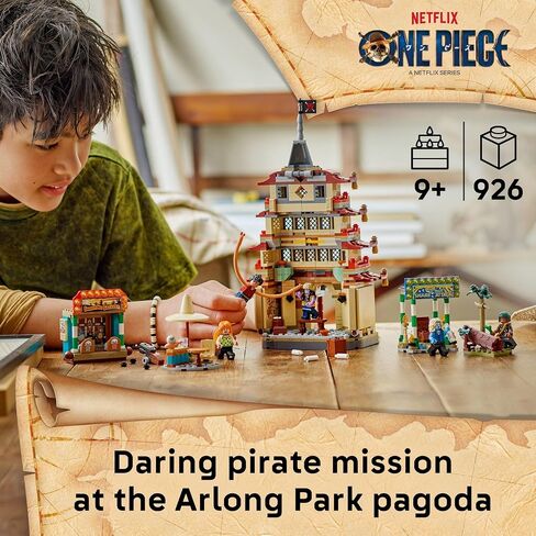 Lego One Piece Battle في Arlong Park Building Build - Play Play Building Toy For Boys & Girls ، Ages 9+ - 5 Straw Hat Pirates Toy Toy & Playset لمحبي الأنيمي - فكرة هدية لأعياد الميلاد - 75638 in Saudi Arabia
