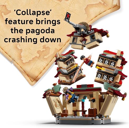 Lego One Piece Battle في Arlong Park Building Build - Play Play Building Toy For Boys & Girls ، Ages 9+ - 5 Straw Hat Pirates Toy Toy & Playset لمحبي الأنيمي - فكرة هدية لأعياد الميلاد - 75638 in Saudi Arabia