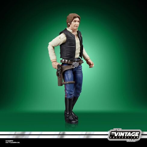 Star Wars The Vintage Collection Han Solo ، A New Hope Premium 3.75 Inch Trojectible Figure in Kuwait