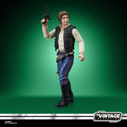 Star Wars The Vintage Collection Han Solo ، A New Hope Premium 3.75 Inch Trojectible Figure in Kuwait