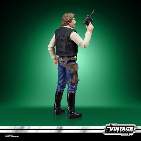 Star Wars The Vintage Collection Han Solo ، A New Hope Premium 3.75 Inch Trojectible Figure in Kuwait