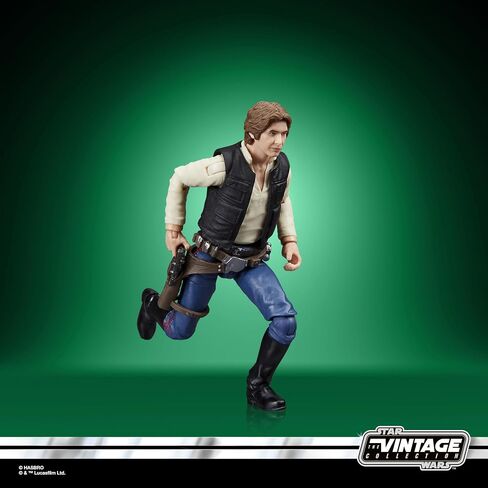 Star Wars The Vintage Collection Han Solo ، A New Hope Premium 3.75 Inch Trojectible Figure in Kuwait