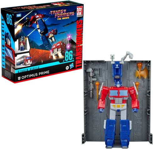 سلسلة Transformers Toys Studio Commander Class the The Movie 86-31 Optimus Prime Toy ، 7 بوصة ، شخصية عمل للأولاد والبنات الذين تتراوح أعمارهم بين 8 وما فوق in Kuwait