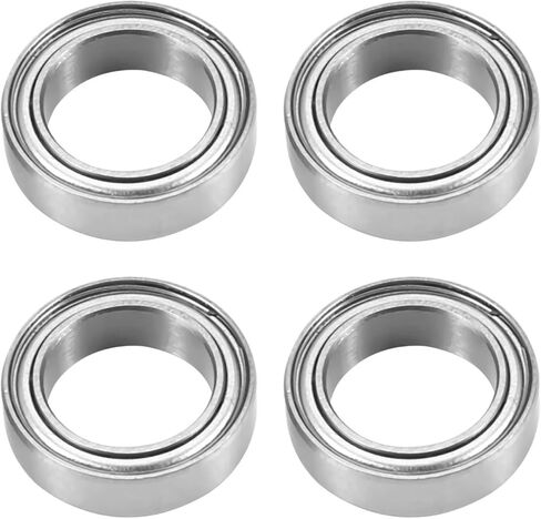 Compatible with JLB for Racing for Cheetah 1/10 Brushless RC Car Upgrade Parts Accessories 4 Pcs Ball Bearing (10X15X4mm) BE003 RC Car Part Accessories in Saudi Arabia