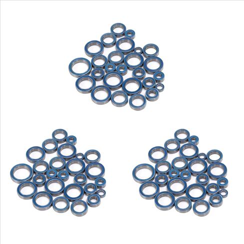 متوافق مع Arrma لـ Rock for Typhon for Granite 1/10 RC Car Parts Accessories 78pcs محمل مختومة مجموعة أجزاء RC Car. in Saudi Arabia