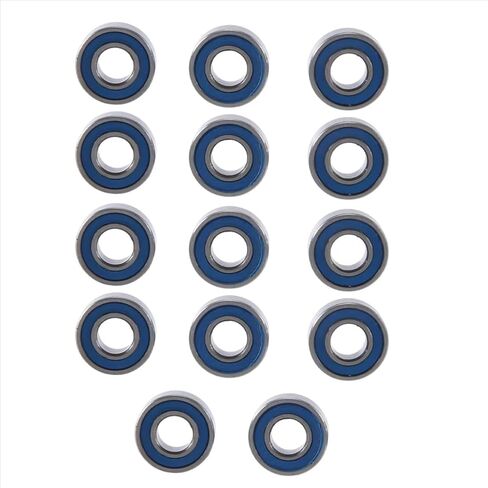 RC Car Parts Compatible with Tamiya DT02 DT03 RC Car Upgrade Parts Accessories 14Pcs Sealed Bearing Kit in Saudi Arabia