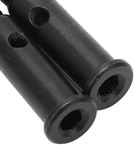 RC Front Wheel Axle, 2Pcs Steel 23mm RC Car Front Wheel Shaft RC Car Accessories for 1/10 22S 2WD in Saudi Arabia