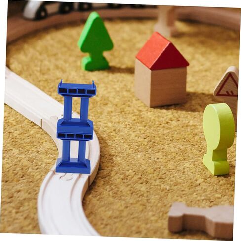 Hanabass 6pcs Train Bridge Model Model Models لمسارات القطار الملحقات بدعم الجسر in Kuwait