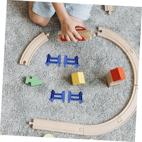 Hanabass 6pcs Train Bridge Model Model Models لمسارات القطار الملحقات بدعم الجسر in Kuwait