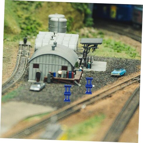 Hanabass 6pcs Train Bridge Model Model Models لمسارات القطار الملحقات بدعم الجسر in Kuwait