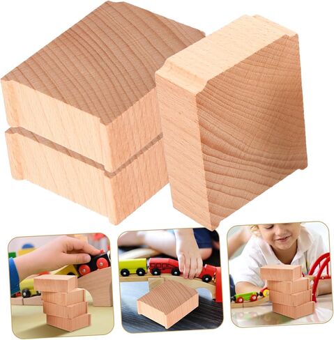 Hanabass 6pcs Train Train Track Pridge يدعم إكسسوارات قطار للأولاد والبنات العلامات التجارية الرئيسية المتوافقة مع الإبداع للعب وبناء السكك الحديدية in Kuwait