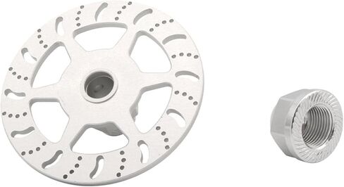 1/6 Super Car Brake Replacement Parts, Silver (Pack of 4) in Saudi Arabia
