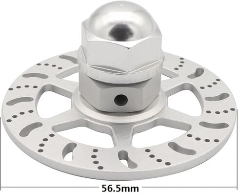 1/6 Super Car Brake Replacement Parts, Silver (Pack of 4) in Saudi Arabia