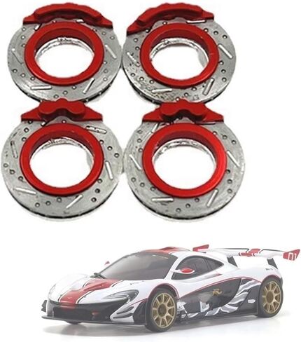 RC Car Upgrade Parts Compatible with Kyosho for MINI-Z MA020 MA030 for FWD for AWD for MINI-Q8 1/28 RC Car Upgrade Parts Accessories Metal Brake Disc Caliper in Saudi Arabia