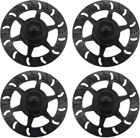 1/6 Super Car Brake Replacement Parts, Black (4) in Saudi Arabia