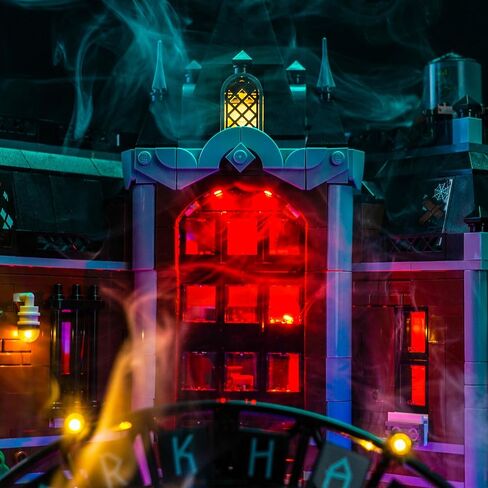 Light kit Compatible with Lego 76300 Arkham Asylum - No Model Only Light, LED Lighting Accessories Compatible with Lego 76300 (Standard Version) in Saudi Arabia