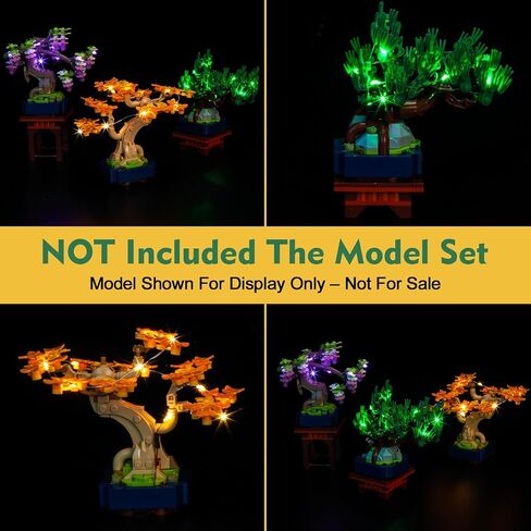 Light kit Compatible with Lego 10373 Mini Bonsai Trees Botanicals - No Model Only Light, LED Lighting Accessories Compatible with Lego 10373 Mini Bonsai in Saudi Arabia