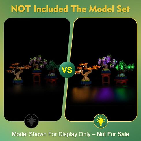 Light kit Compatible with Lego 10373 Mini Bonsai Trees Botanicals - No Model Only Light, LED Lighting Accessories Compatible with Lego 10373 Mini Bonsai in Saudi Arabia