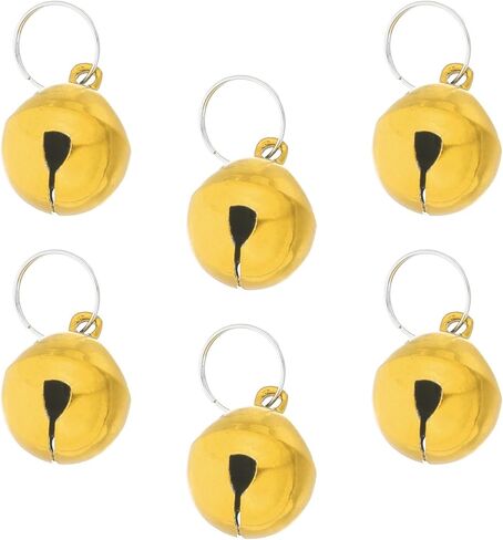 6pcs أجراس طوق الحيوانات الأليفة صوت هش للقطط والكلاب سحر قلادة عاكسة لسهولة إكسسوارات الرقبة الداخلية في الأماكن المغلقة in Kuwait