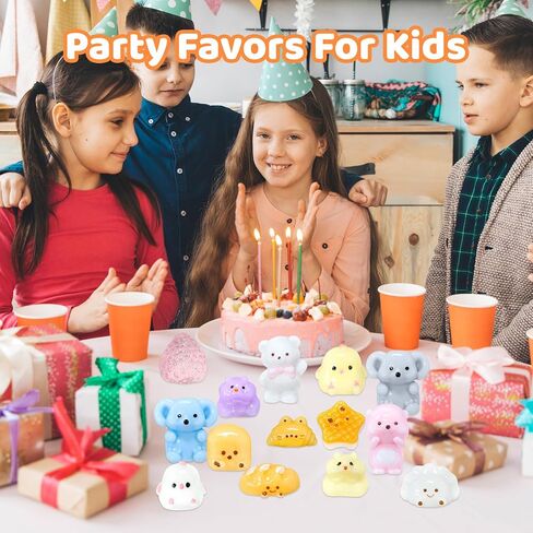 20pc Mochi Taba Squishy Toys Kit, Fidget Toys for Kids 8-12 and Adults,Taba Squishies with Keychain, Mini Mochi Squishy Stress Relief for Party Favors,Classroom, Birthday,Xmas Gifts(Random) in Kuwait