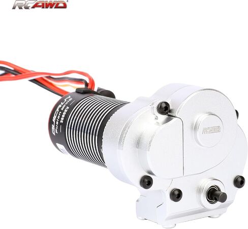 مجموعة نقل التروس RCAWD مع Hobbywing Quicrun Fusion Mini16 محرك بدون فرش للمحرك المحوري UTB18 CAPRA 4WD و 4WS ، محرك كهربائي وصندوق التروس مع تروس الصلب RC محرك RC in Saudi Arabia