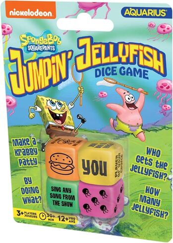 Aquarius SpongeBob Jumping Gellyfish Dice Rolling Game in Saudi Arabia